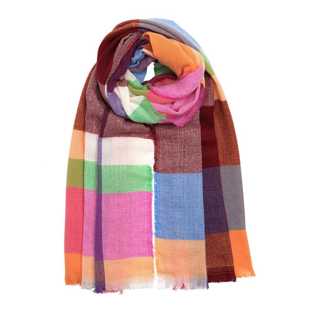 Lucinda Checked Scarf