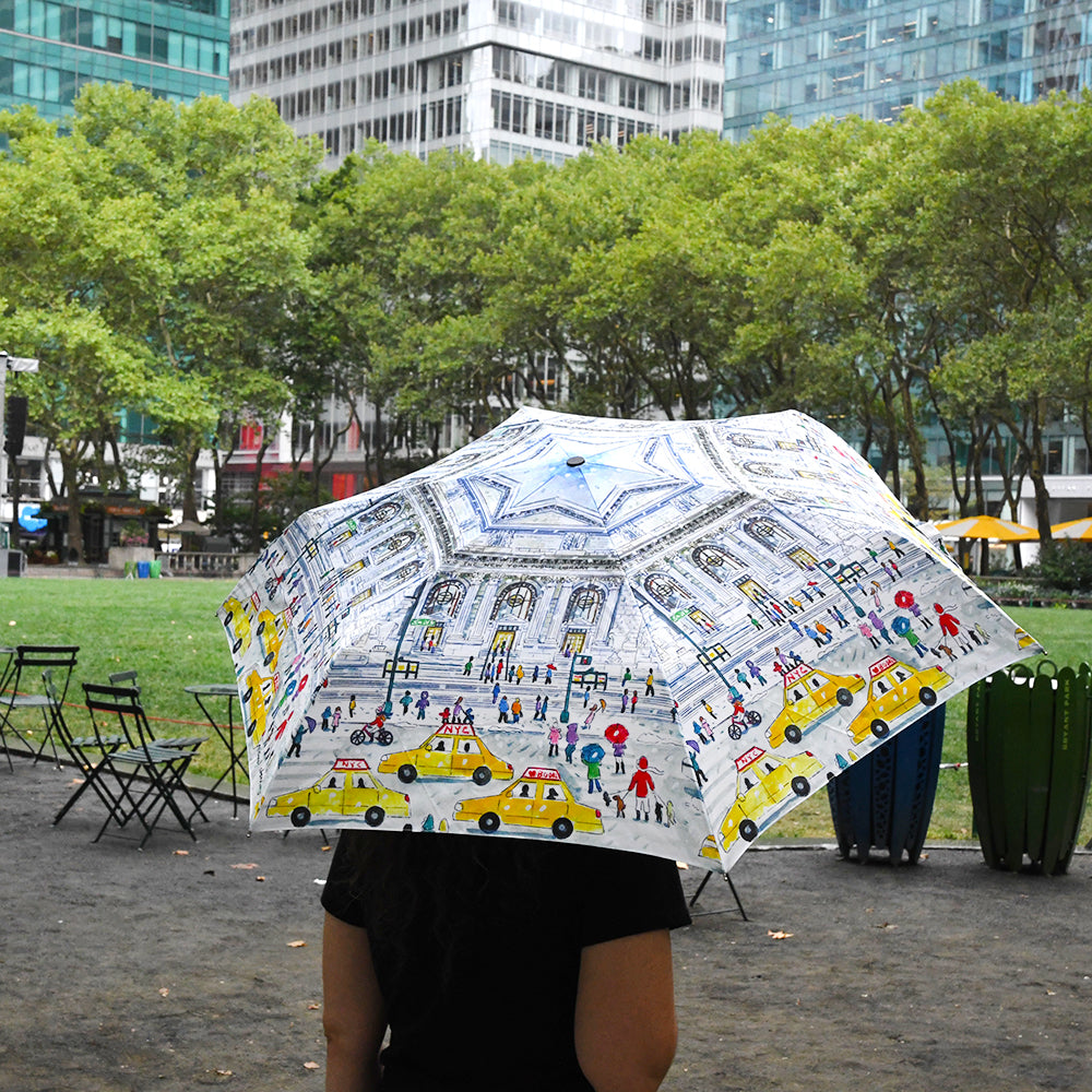 NYPL Michael Storrings Umbrella | The New York Public Library Shop