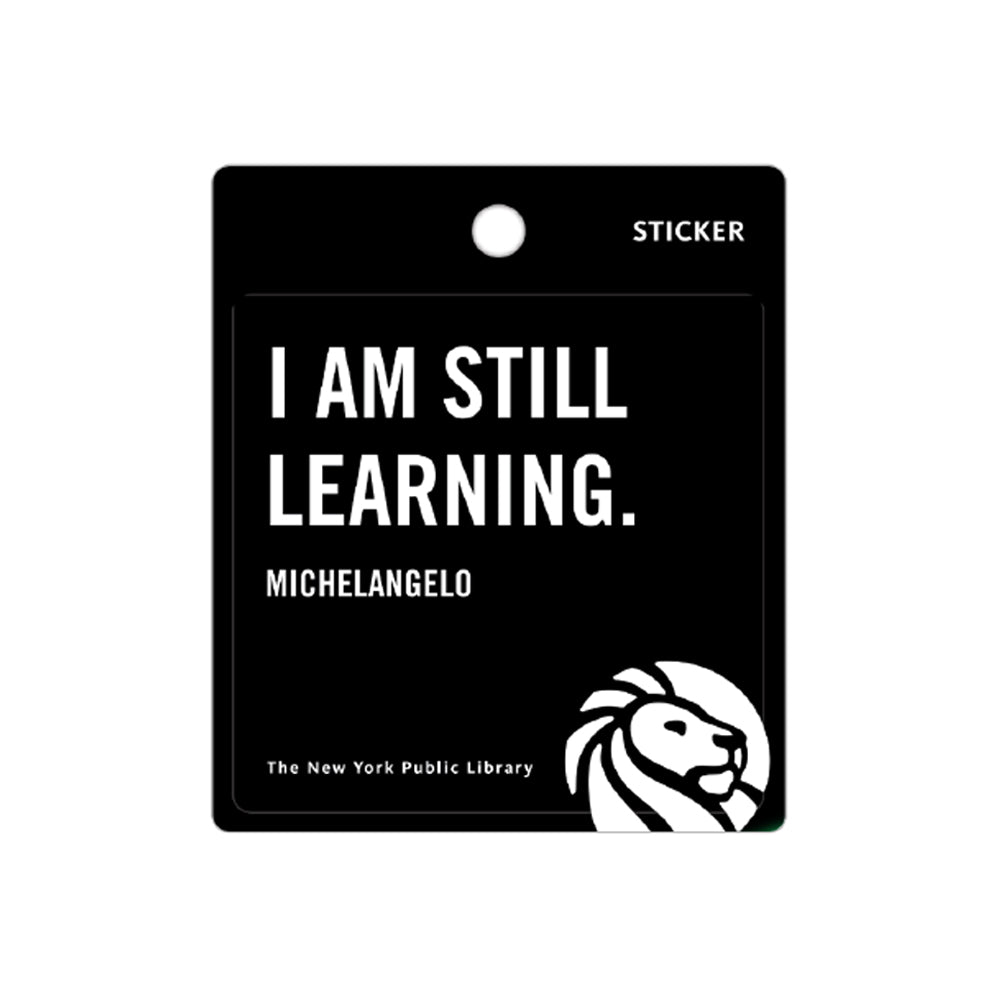 NYPL Michelangelo Sticker