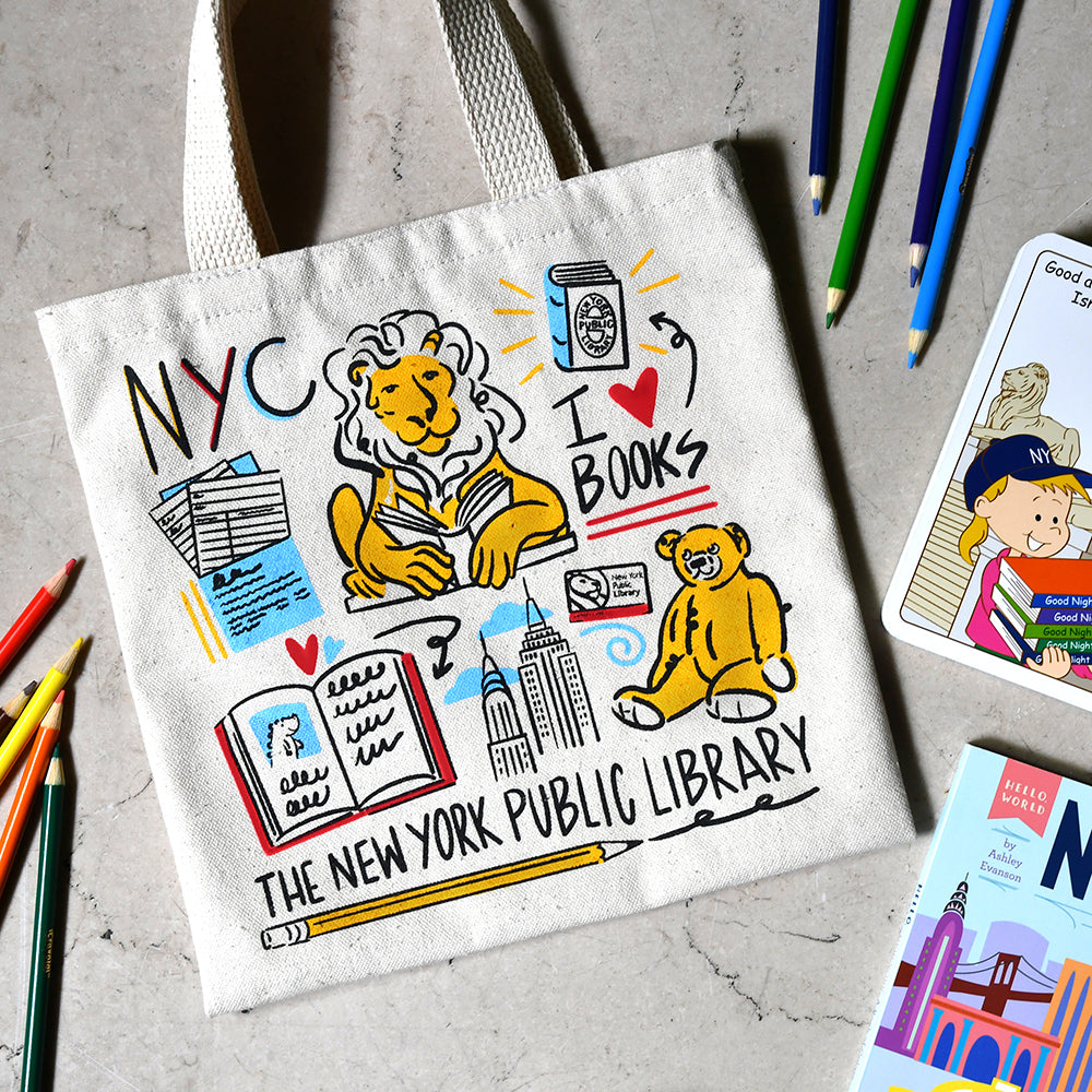 NYPL Kids Mini Tote Bag