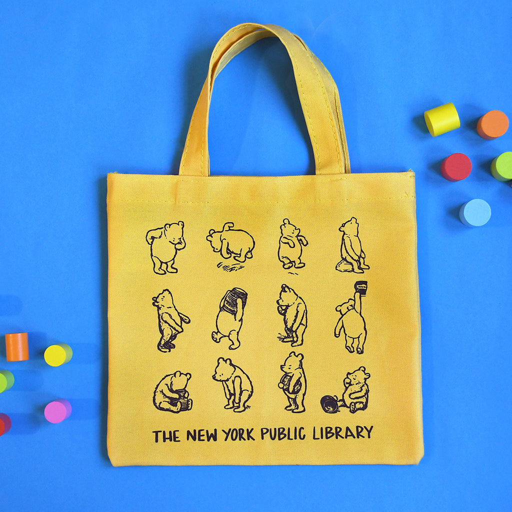 NYPL Winnie-the-Pooh Kids Mini Tote Bag