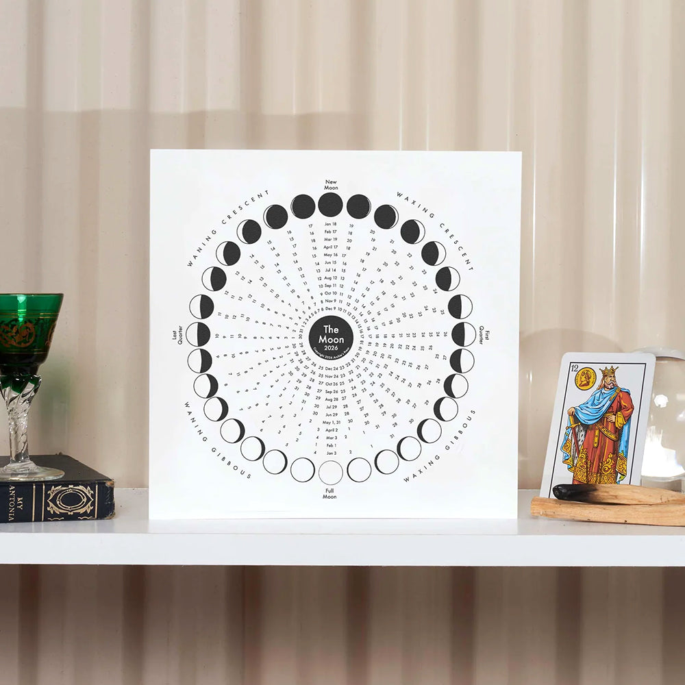 2026TYPE-MOONカレンダー Moon Phase - 2026 Wall Calendar - Etsy
