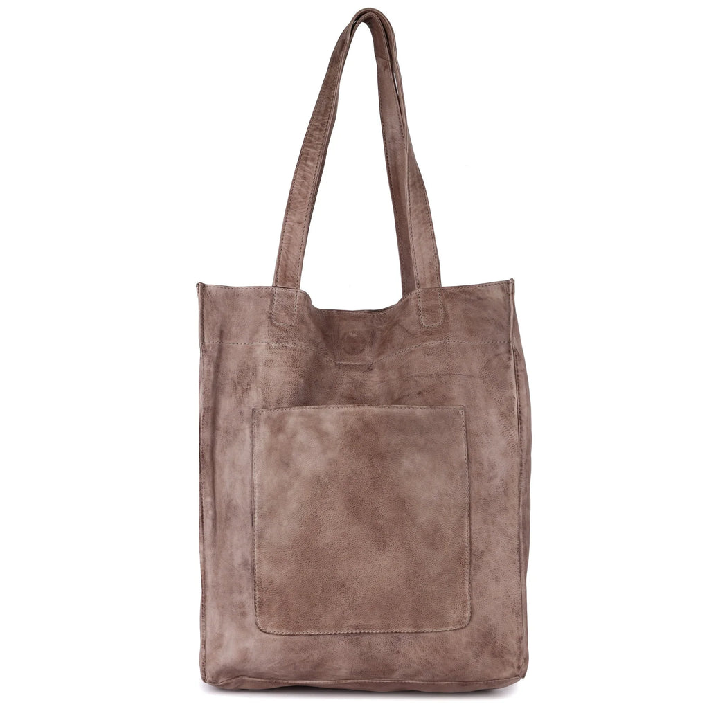 Leather Tote Bag: Margie