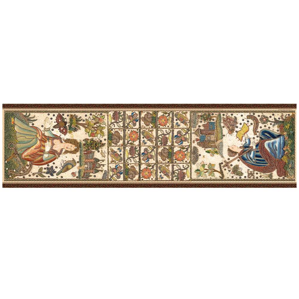 NYPL Psalms Oblong Silk Scarf