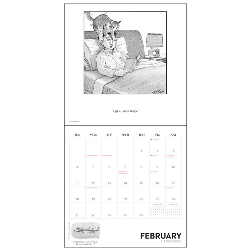Cartoons From The New Yorker 2024 Wall Calendar