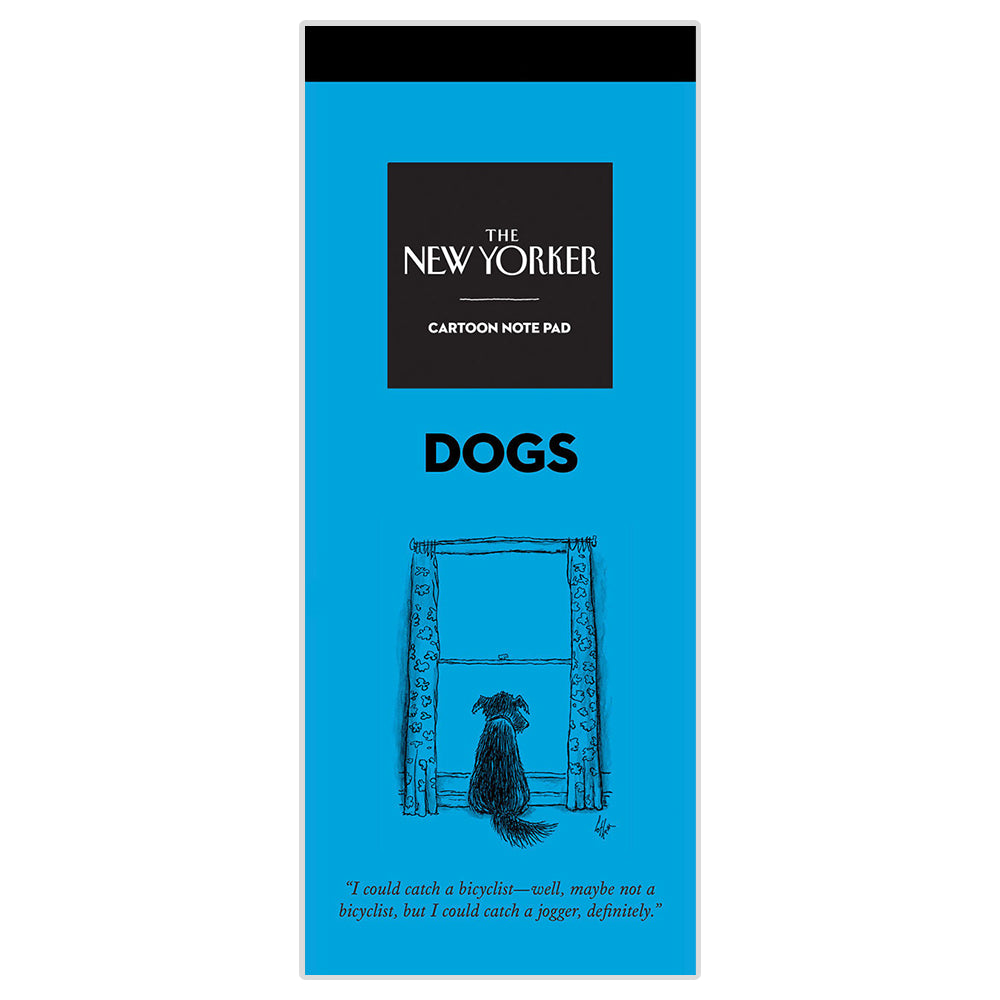 Dogs New Yorker Notepad