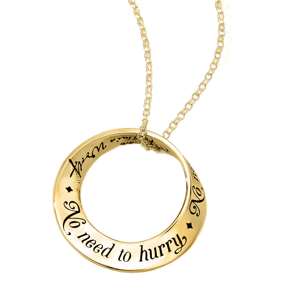 14K Gold No Need To Be Anyone But Yourself Necklace