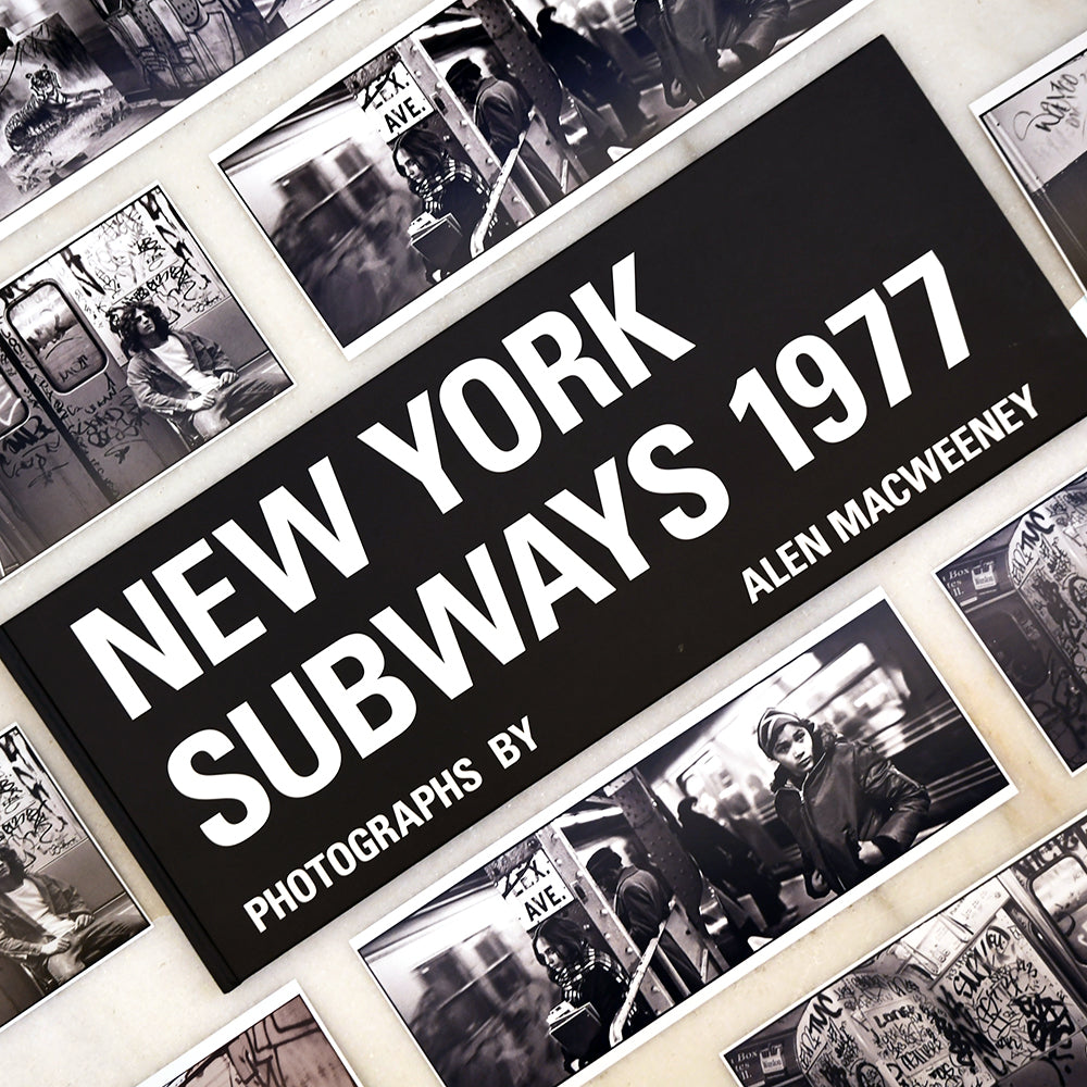 New York Subways 1977 by Alen MacWeeney