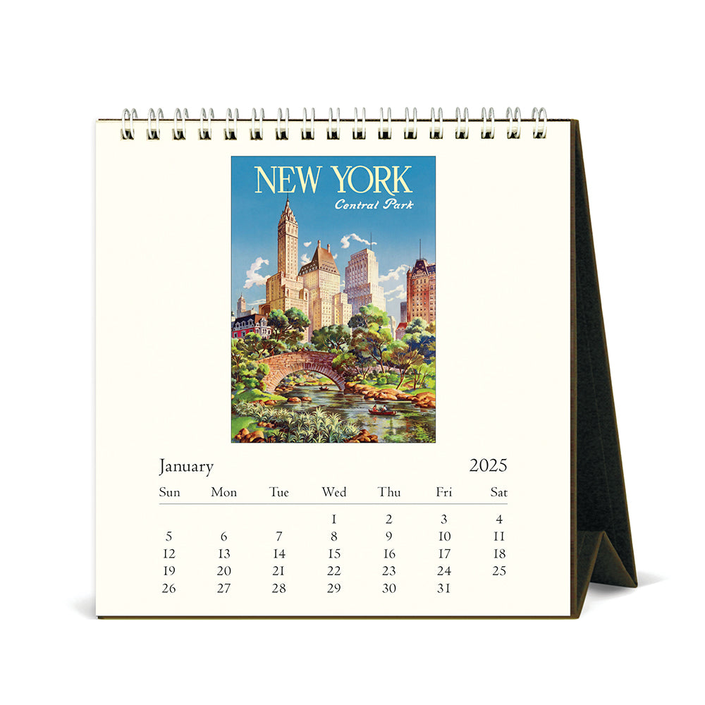 New York City 2025 Desk Calendar