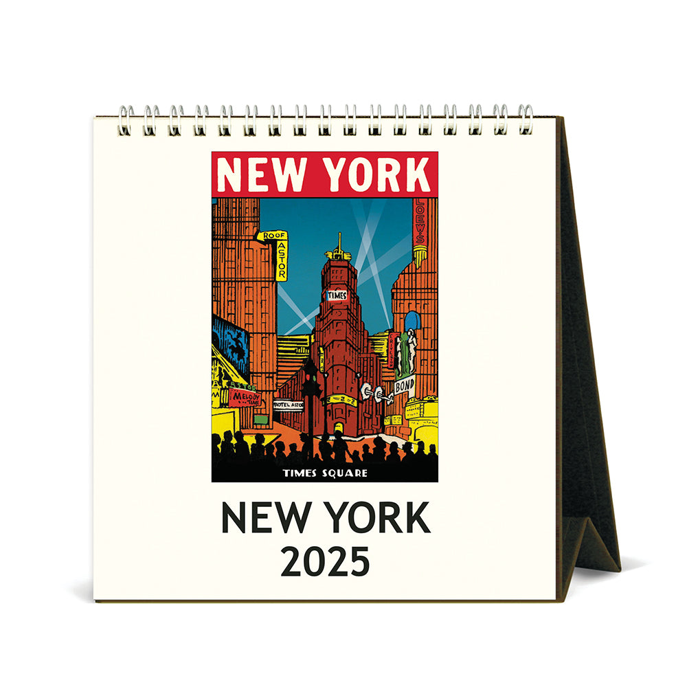 New York City 2025 Desk Calendar