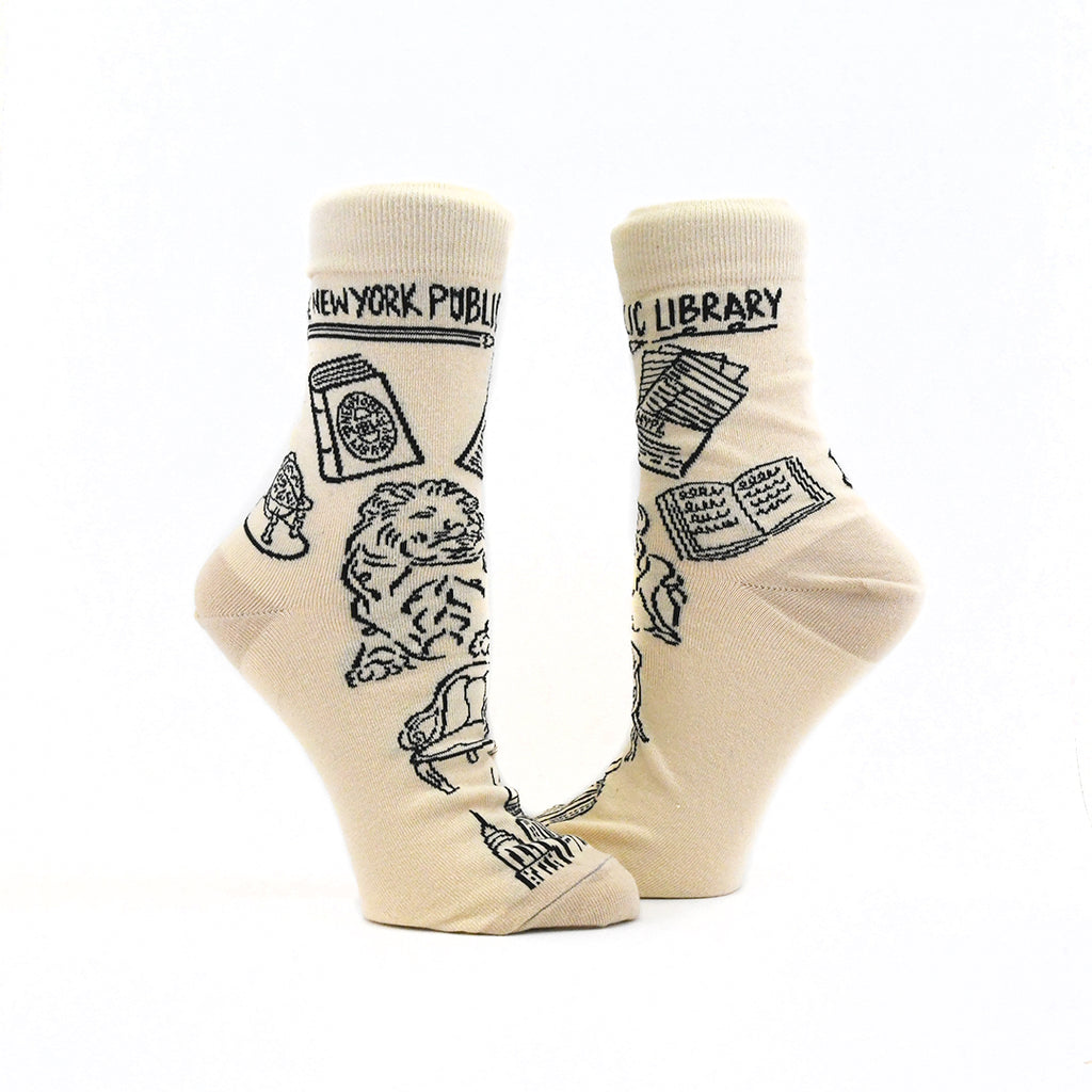 NYPL Icons Socks