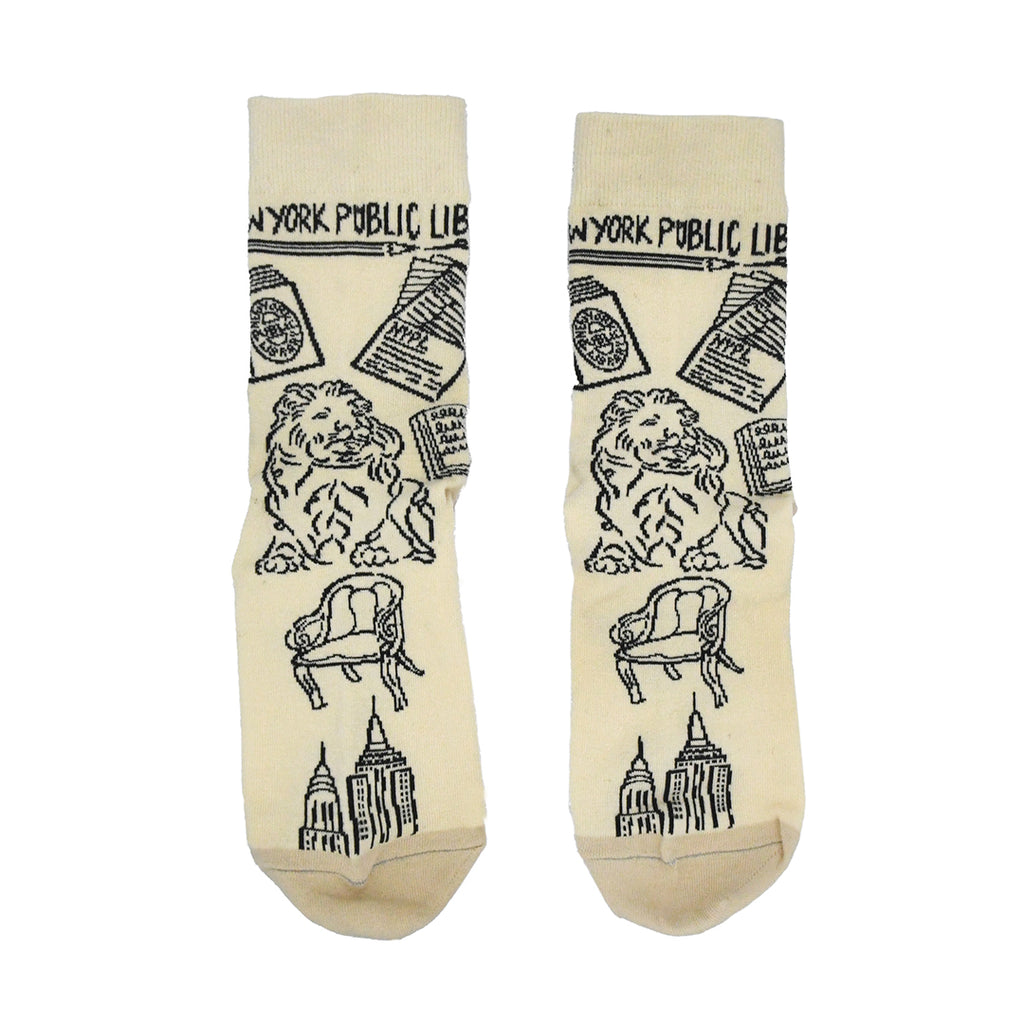 NYPL Icons Socks