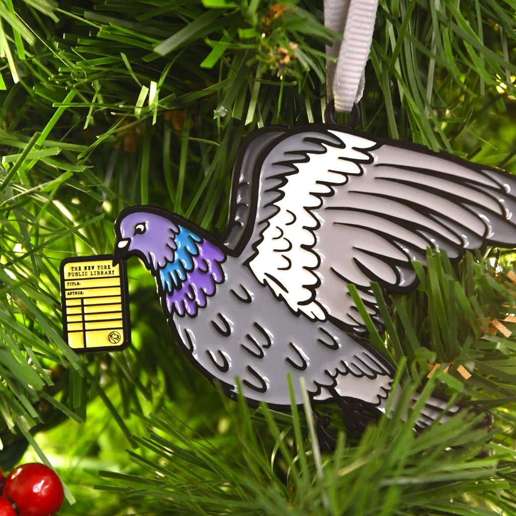 NYPL Pigeon Ornament