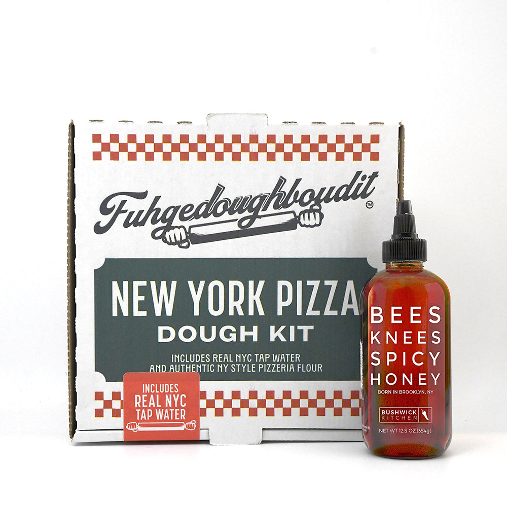 Meliojoy Pizza Delivery 3個セット New York Pizza Dough Kit + Bees Knees Spicy Honey Set | The New