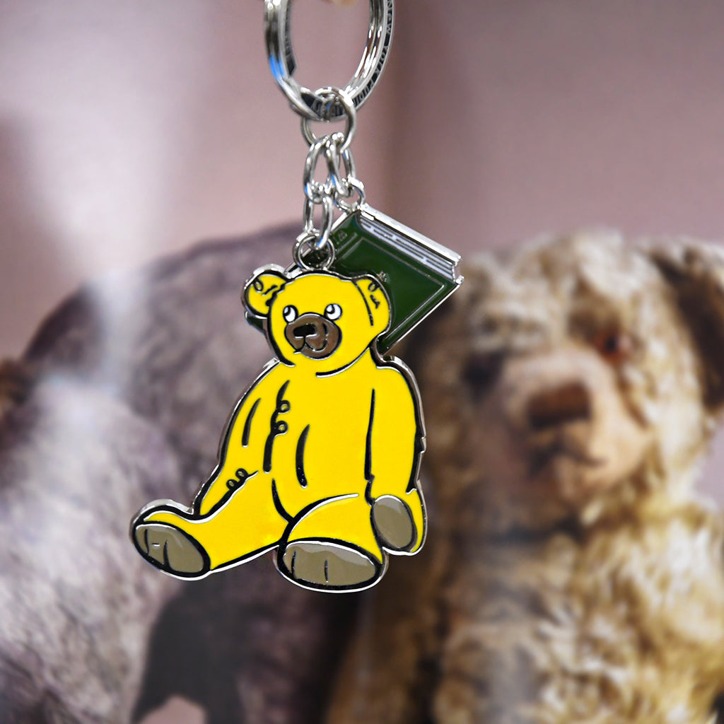 NYPL Winnie-the-Pooh Enameled Charm Keychain