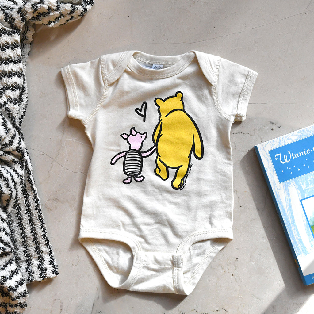 NYPL Winnie-the-Pooh & Piglet Onesie