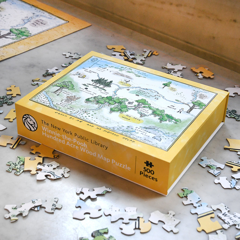 NYPL Winnie-the-Pooh Hundred Acre Wood Puzzle