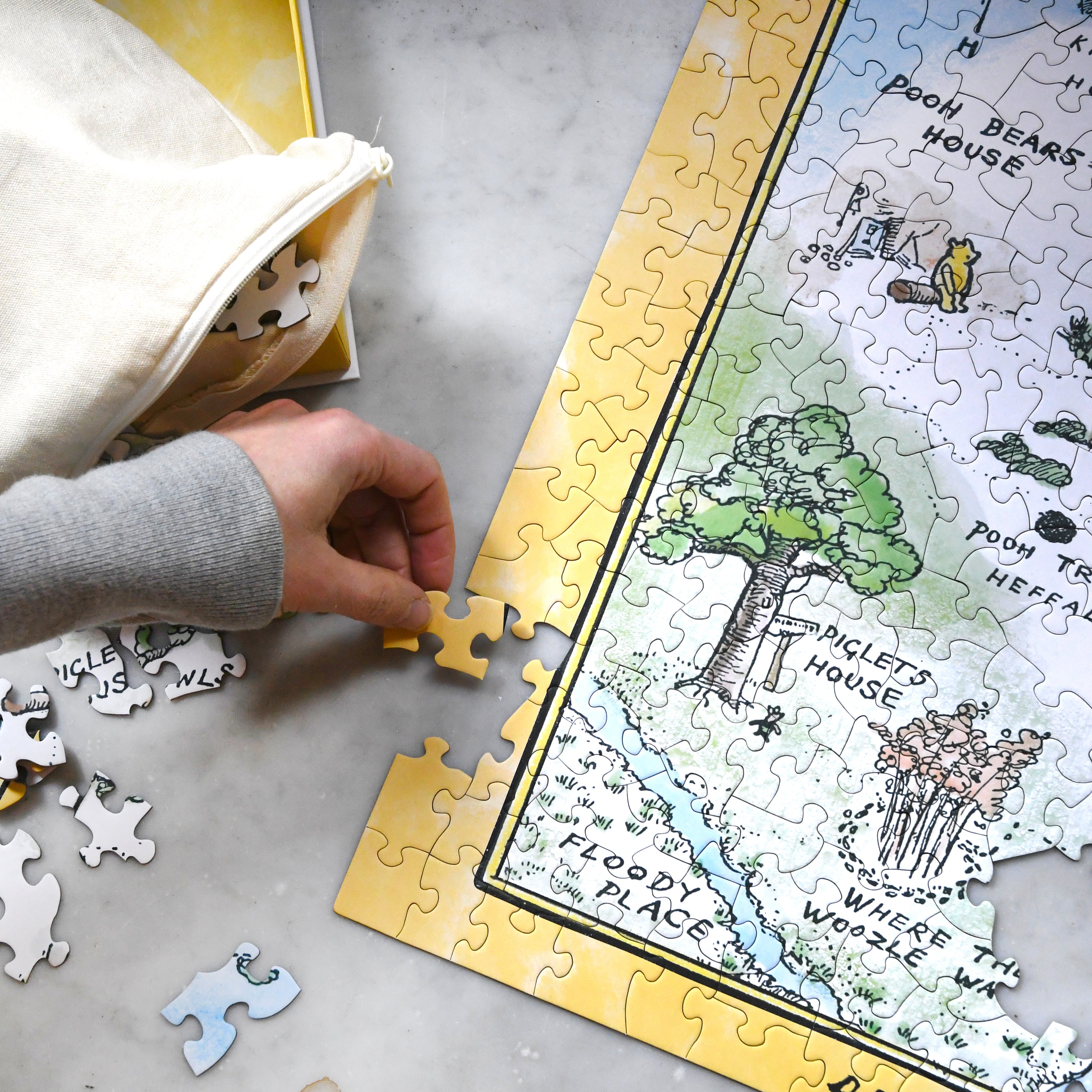 NYPL Winnie-the-Pooh Hundred Acre Wood Puzzle | The New York