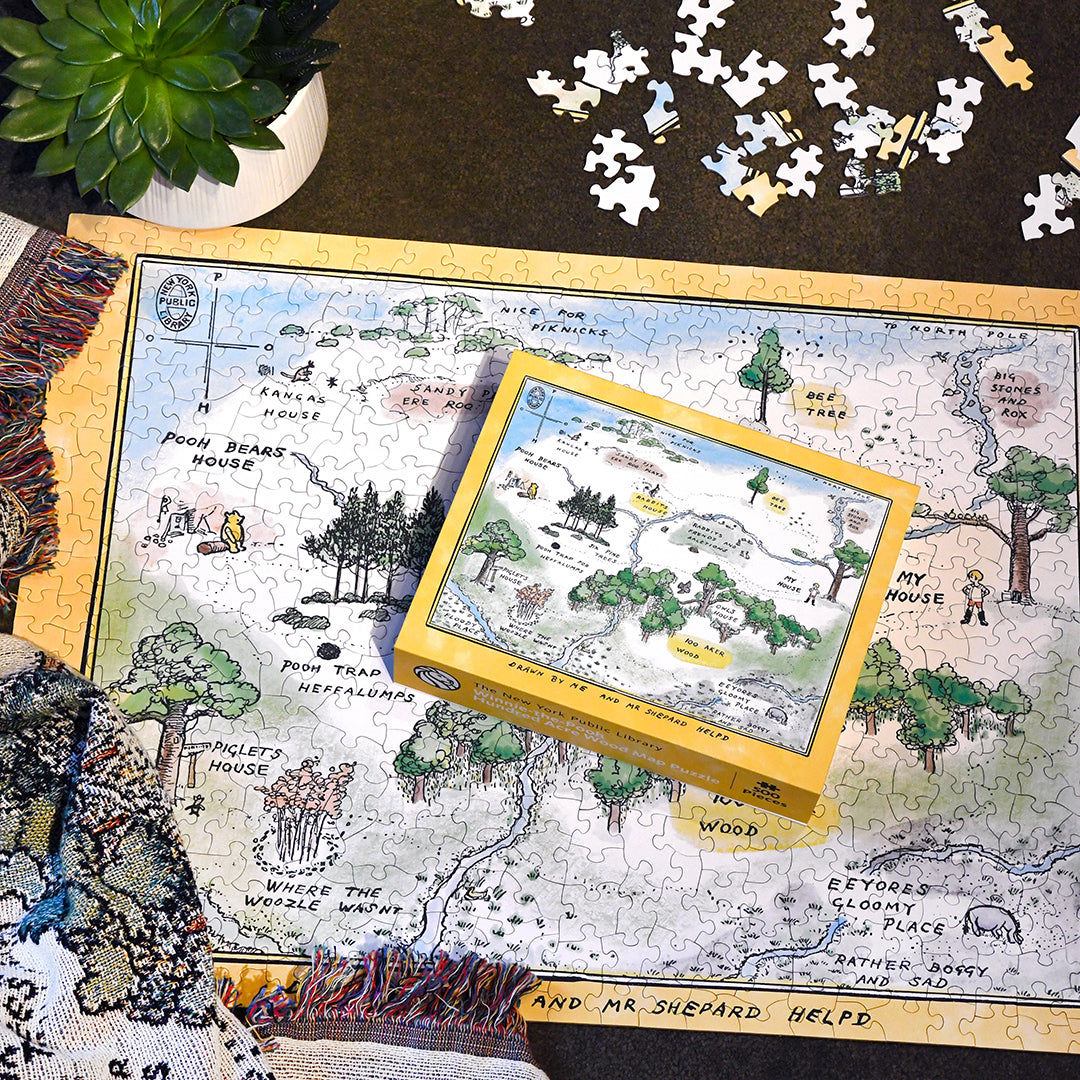 NYPL Winnie-the-Pooh Hundred Acre Wood Puzzle | The New York