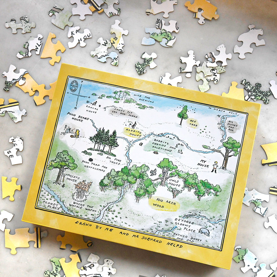 NYPL Winnie-the-Pooh Hundred Acre Wood Puzzle | The New York