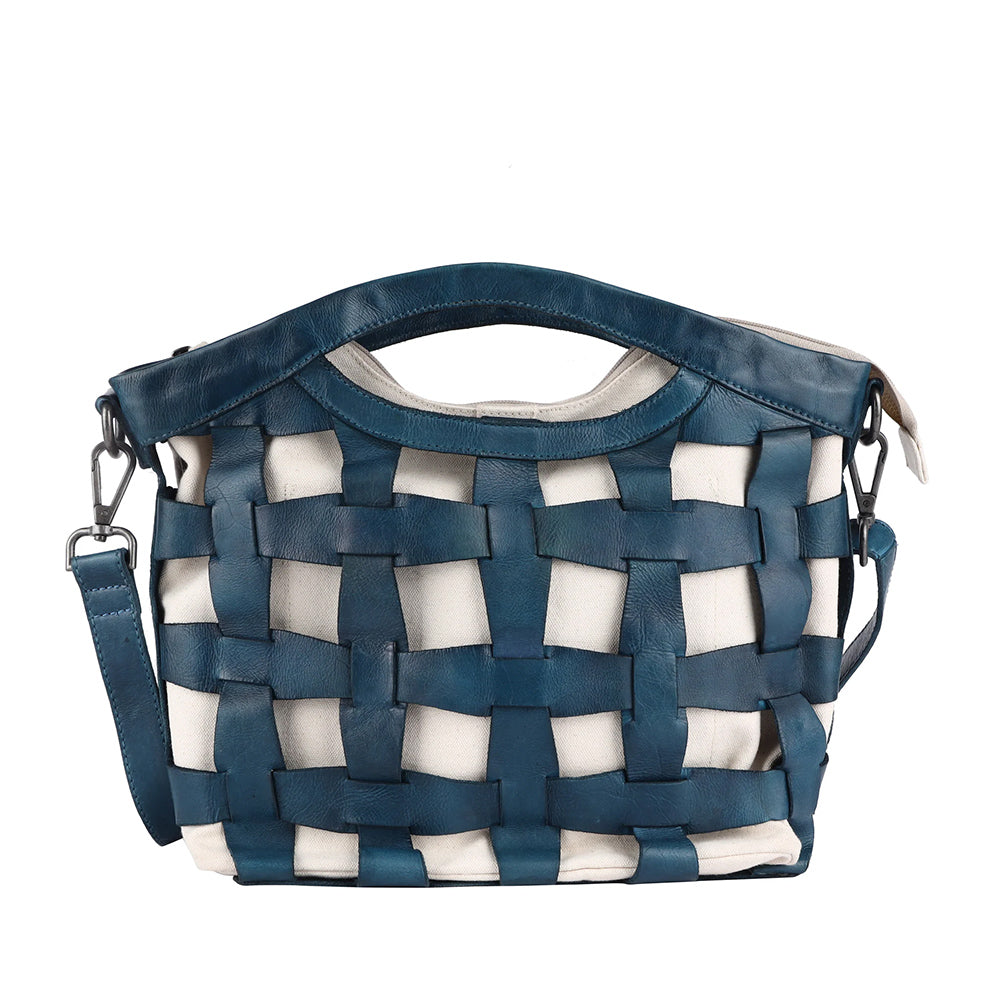 Leather Shoulder/Cross-Body Bag: Prado
