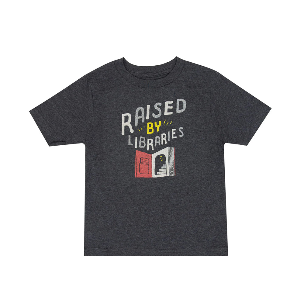 Raised By Libraries Kids T-Shirt