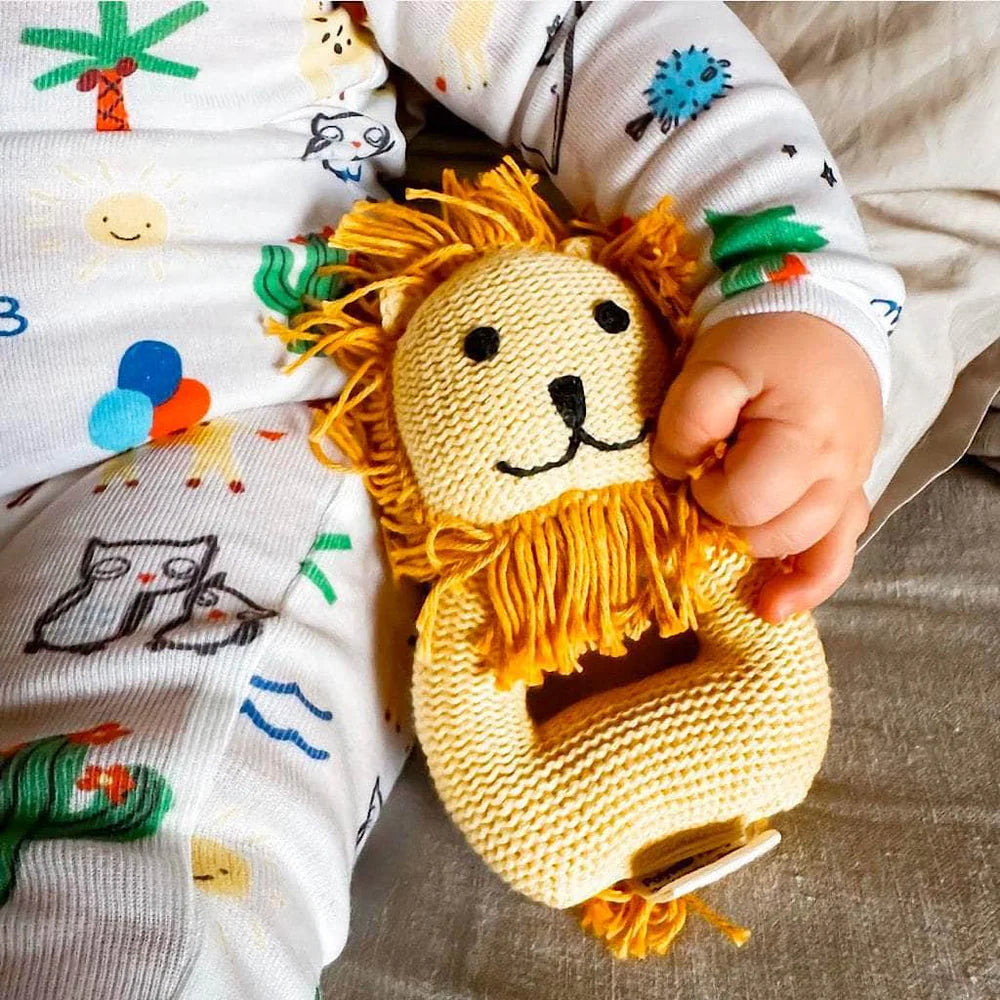 Lion Rattle Toy