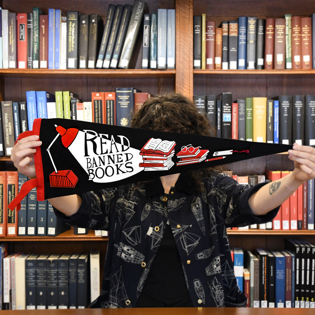 NYPL Read Banned Books Pennant