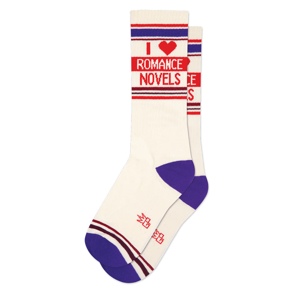 I Love Romance Novels Socks