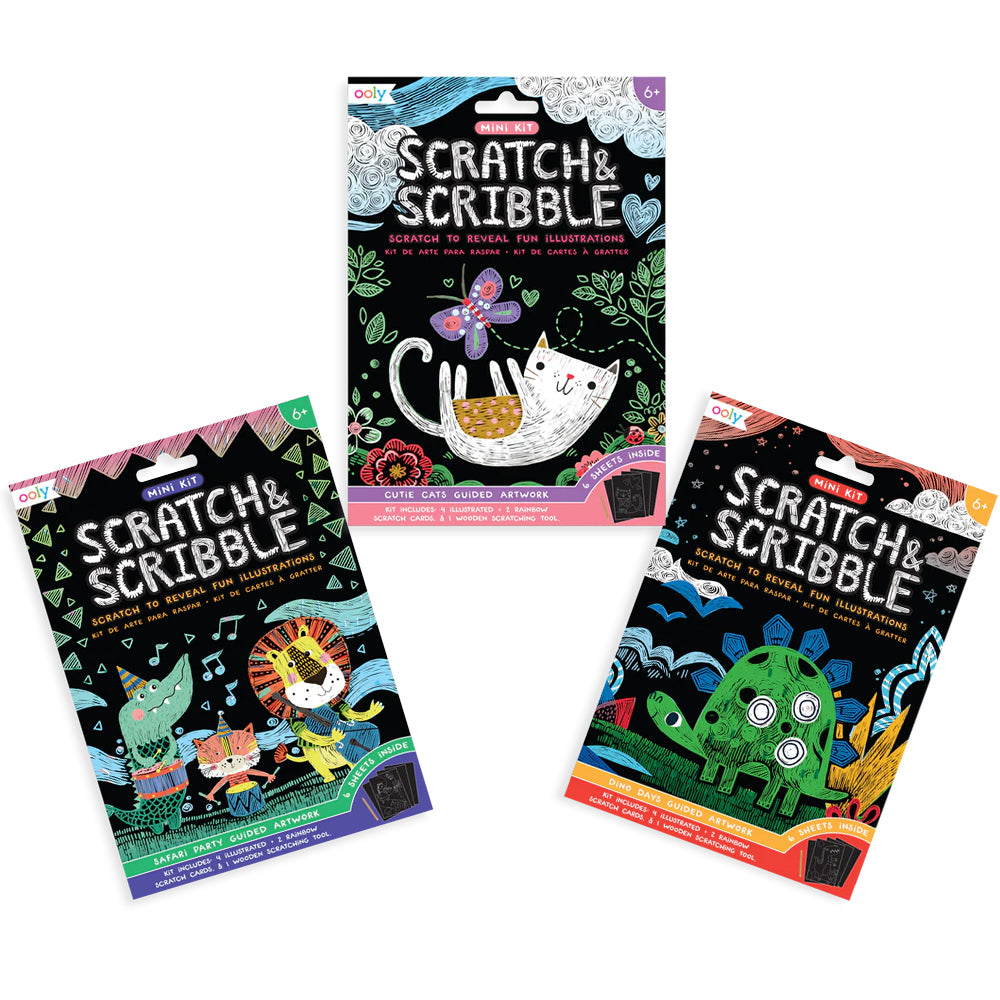 Scratch & Scribble Art Kit - Pico's Worldwide