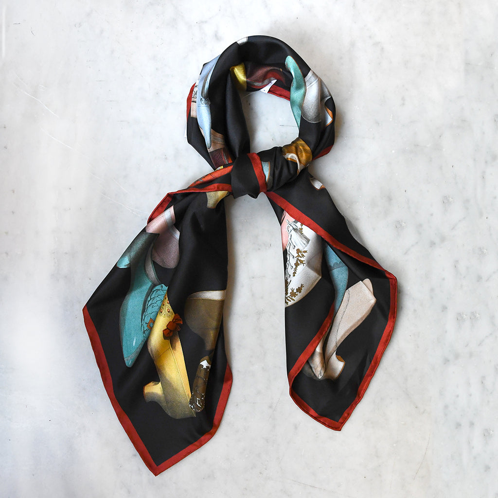 NYPL Shoe Closet Silk Scarf