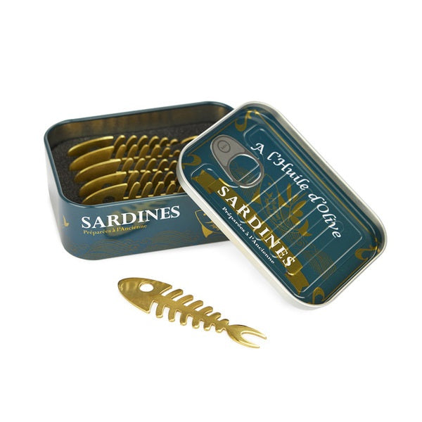 Golden Snack Fork Sardines