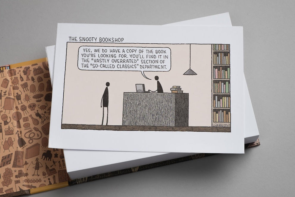 The Snooty Bookshop: Fifty Literary Postcards