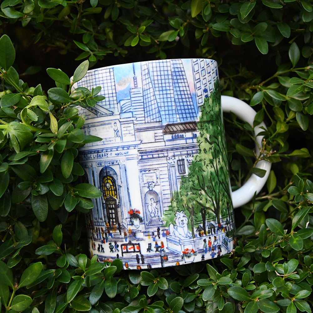 NYPL Michael Storrings Spring Mug