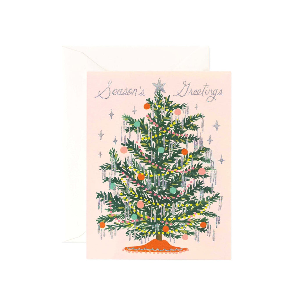 Tinsel Tree Holiday Card Set