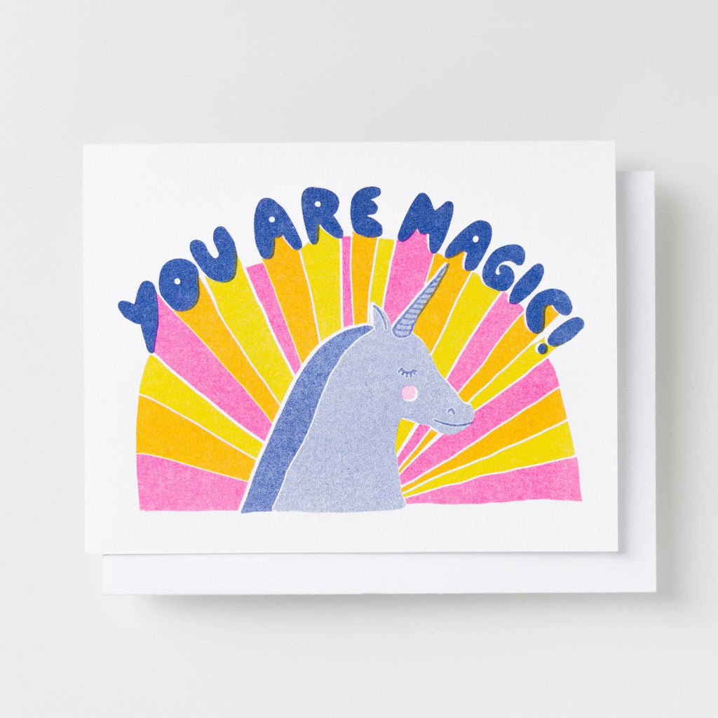 You are Magic Risograph Notecard