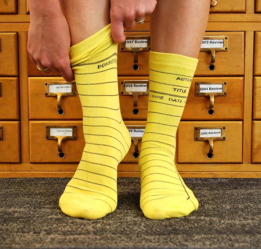 Library Card Socks - The New York Public Library Shop