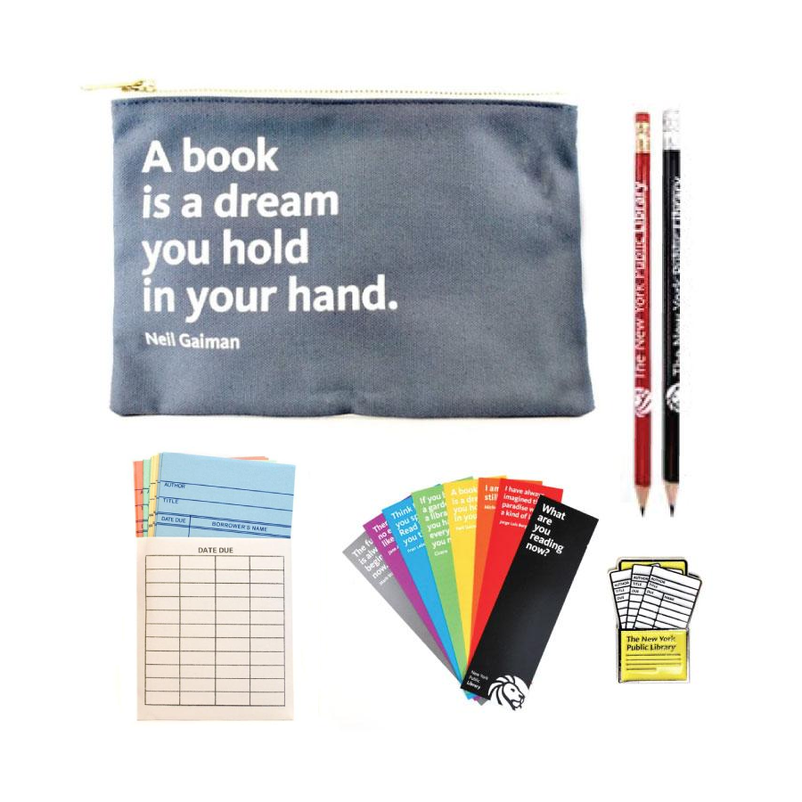 Bookish Pouch Gift Set