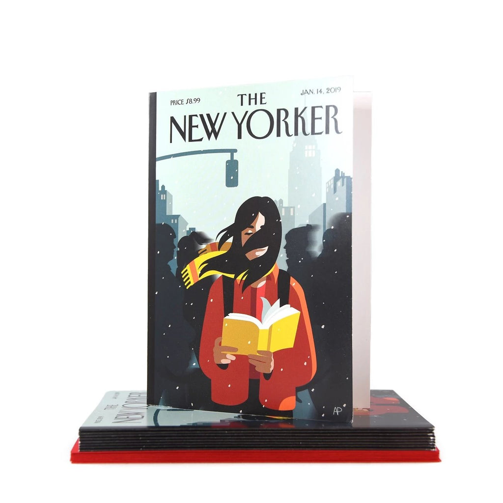 New Leaf New Yorker Holiday Cards - The New York Public Library Shop
