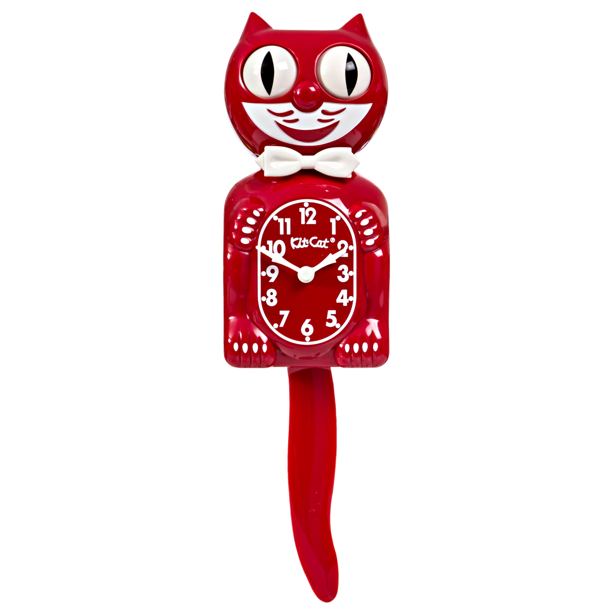 Cherry Red Kit-Cat Klock | The New York Public Library Shop Cherry Red Kit-Cat Klock | The New York Public Library Shop