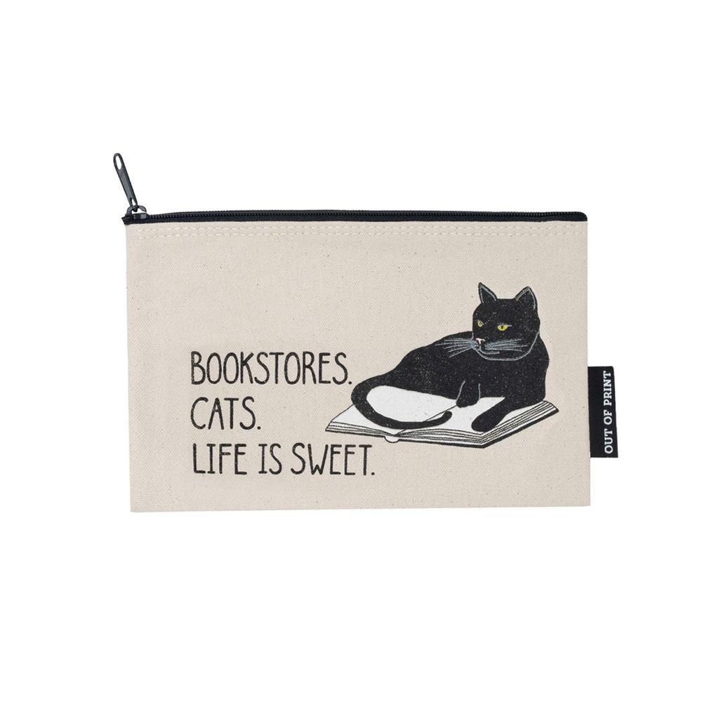 Bookstore Cats Pouch