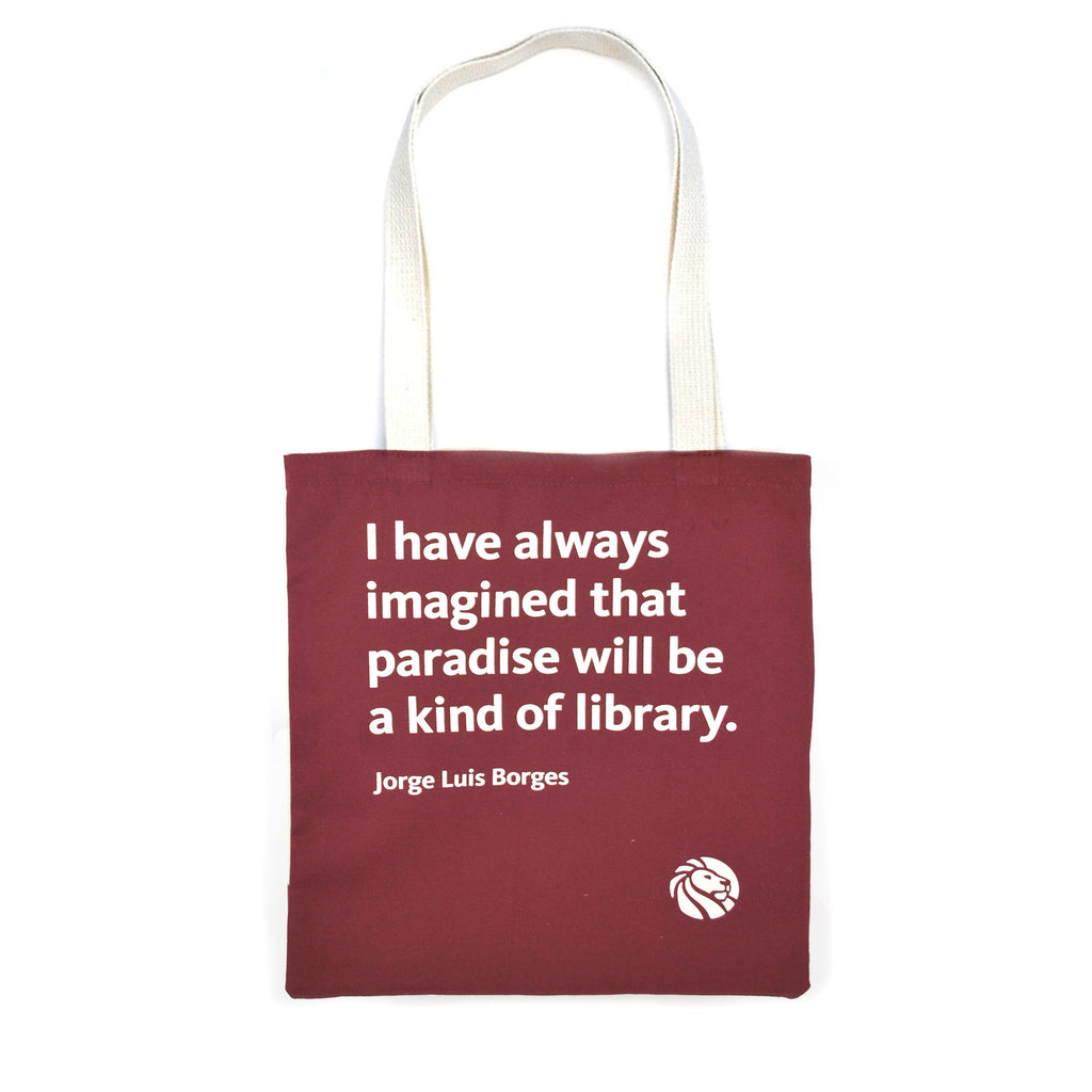 NYPL Borges Tote Bag - The New York Public Library Shop