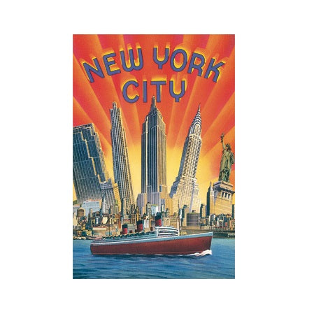 Vintage New York City Postcard Set
