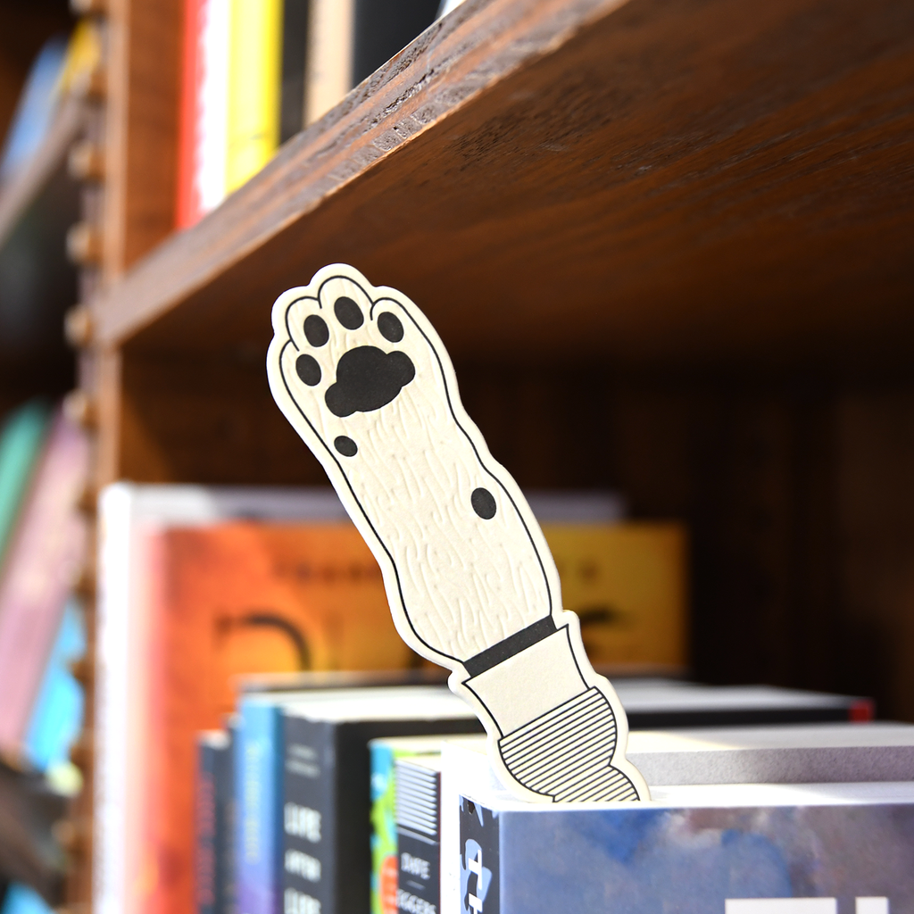 Dickens' Cat Paw Bookmark