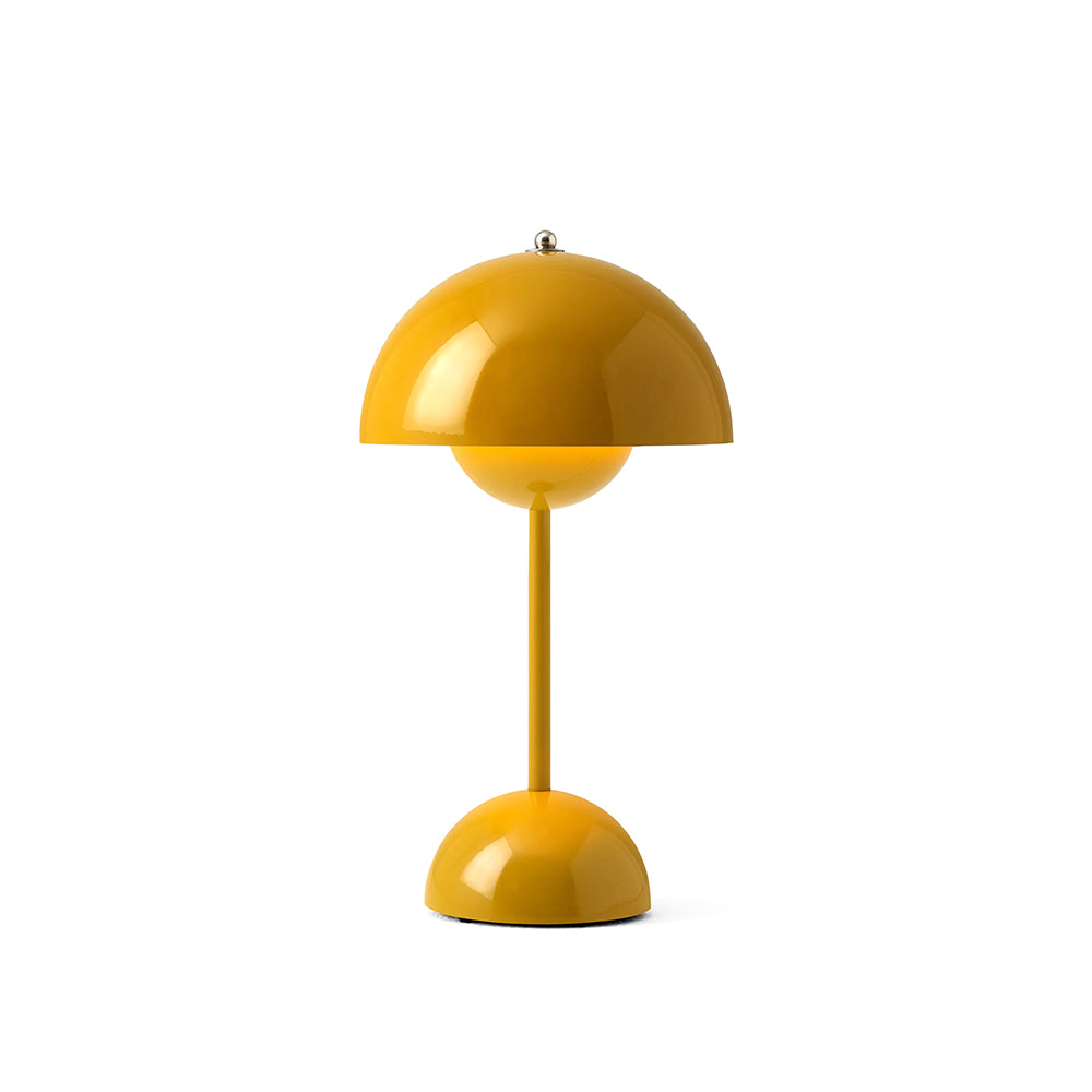 Mustard Flowerpot Portable Table Lamp