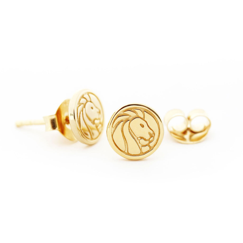 NYPL Lion Logo Earrings - The New York Public Library Shop