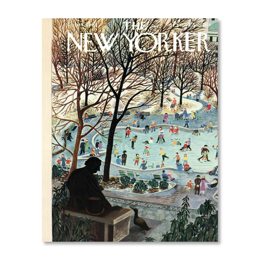 The New Yorker Ice Skating in Central Park