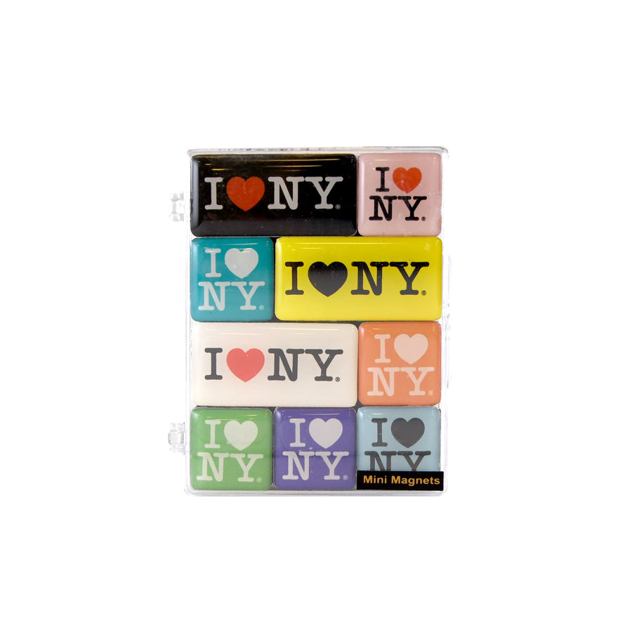 I Love NY Mini Magnet Set