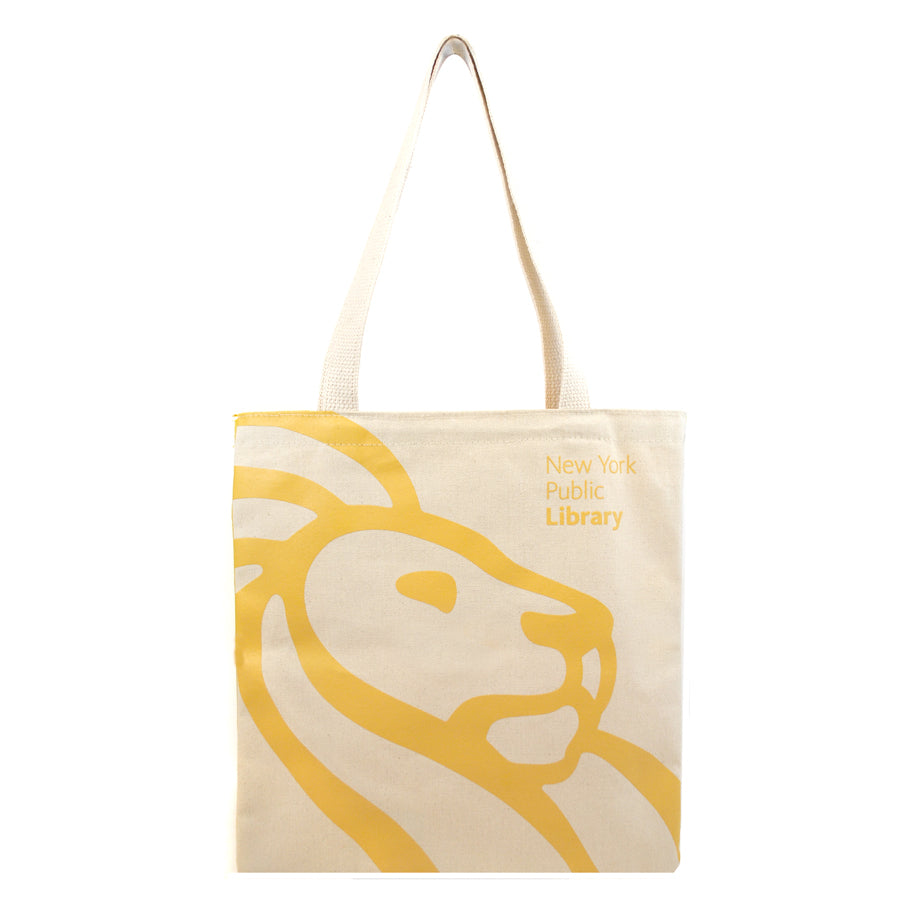 Mustard NYPL Jane Austen Tote Bag - The New York Public Library Shop