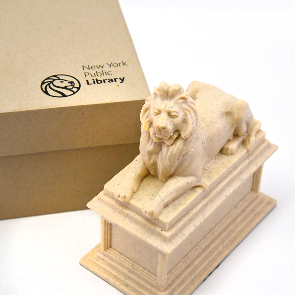 Library Lion Paperweight